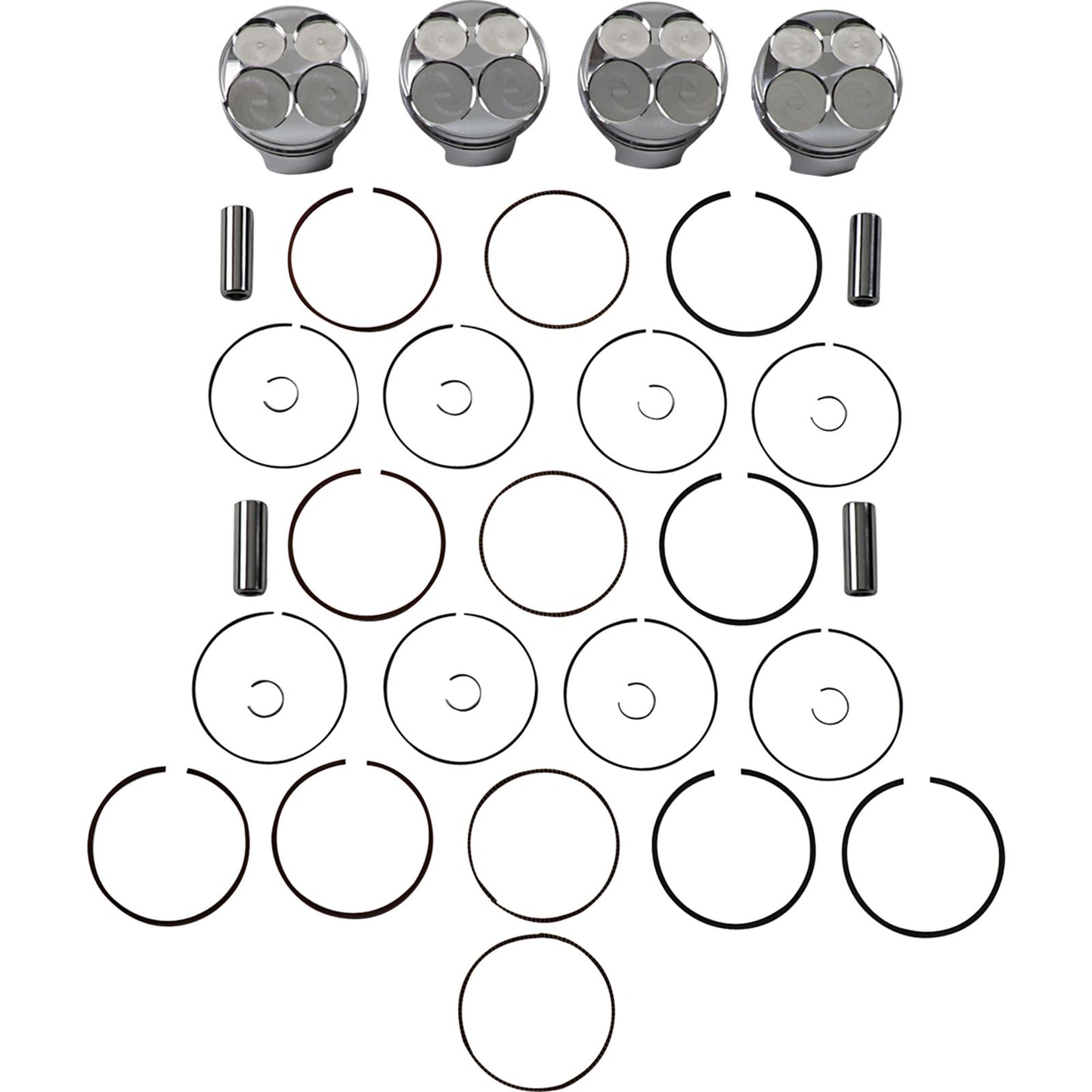 J.E. Pistons Piston Kit for Honda CBR600RR 2007-2016 262277_1089409