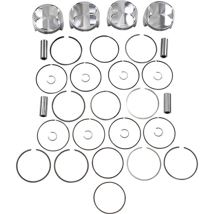 J.E. Pistons Piston Kit for Suzuki GSX 1300 R Hayabusa 1999-2007 262287_1089408