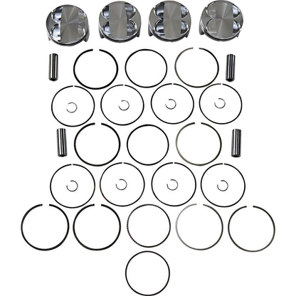 J.E. Pistons Piston Kit for Suzuki GSX 1300 R Hayabusa 2008-2014 274087_1089539