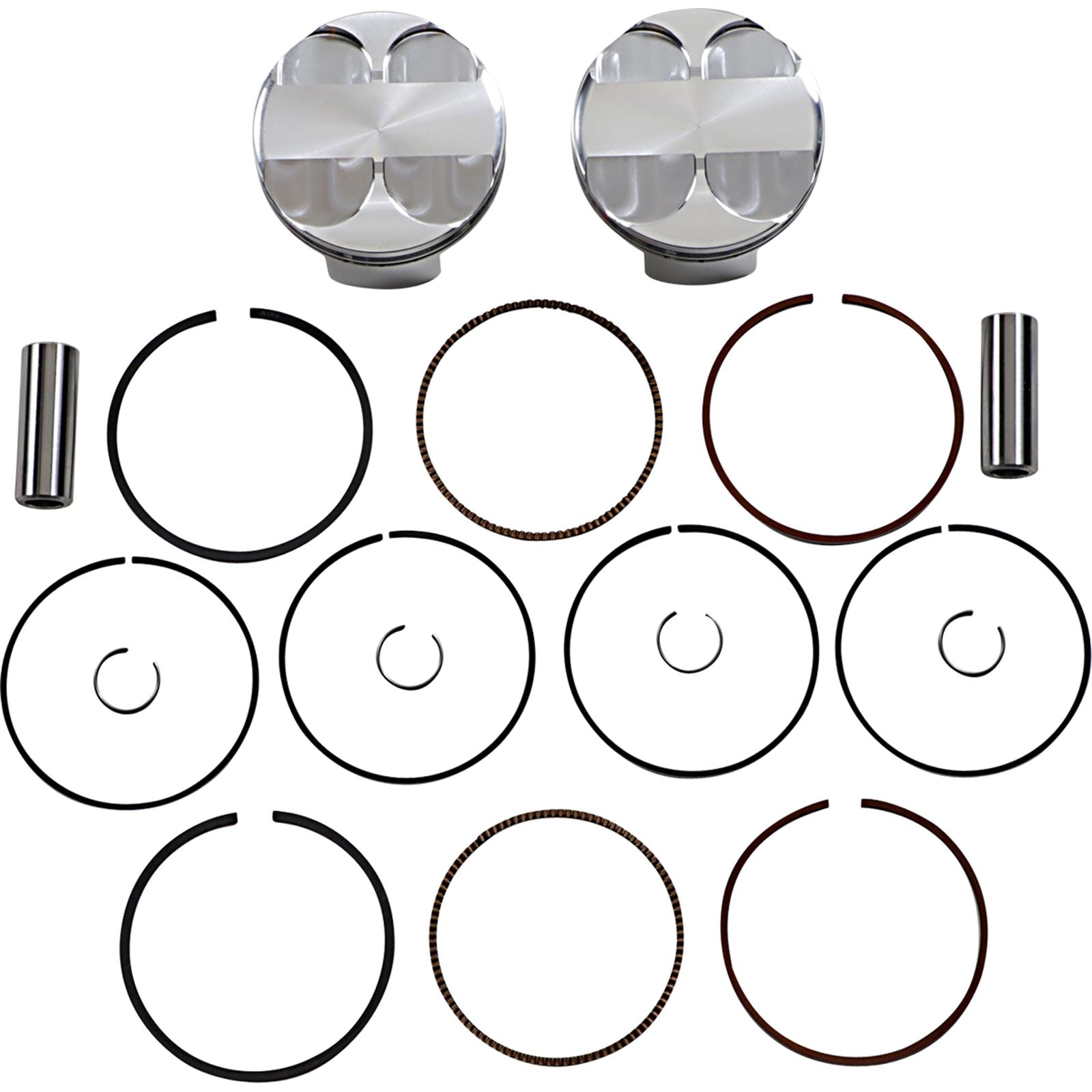 J.E. Pistons Piston Kit for Kawasaki 284692_1089541