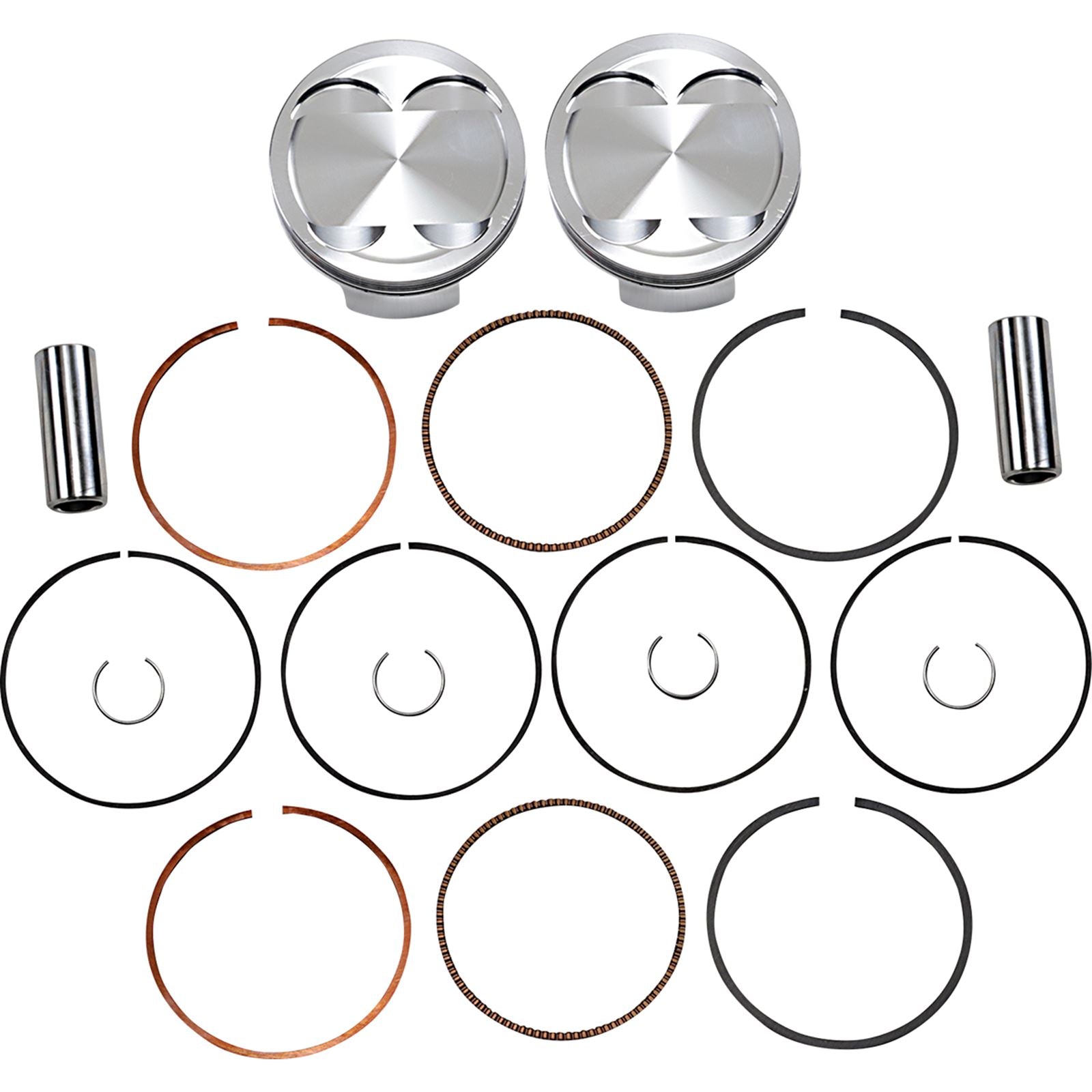 J.E. Pistons Piston Kit for Suzuki 284698_1089544