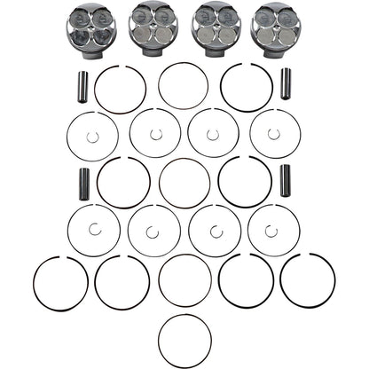 J.E. Pistons Piston Kit for Suzuki GSX-R 600 2008-2012 308645_1089550