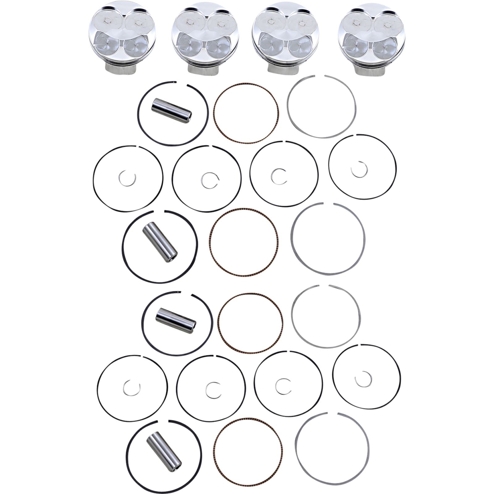J.E. Pistons Piston Kit for BMW S1000RR 2014 371970_1103392