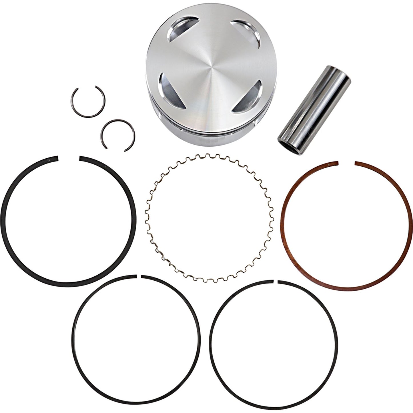 J.E. Pistons Piston Kit - 10.8:1 for Honda 128998_1049784