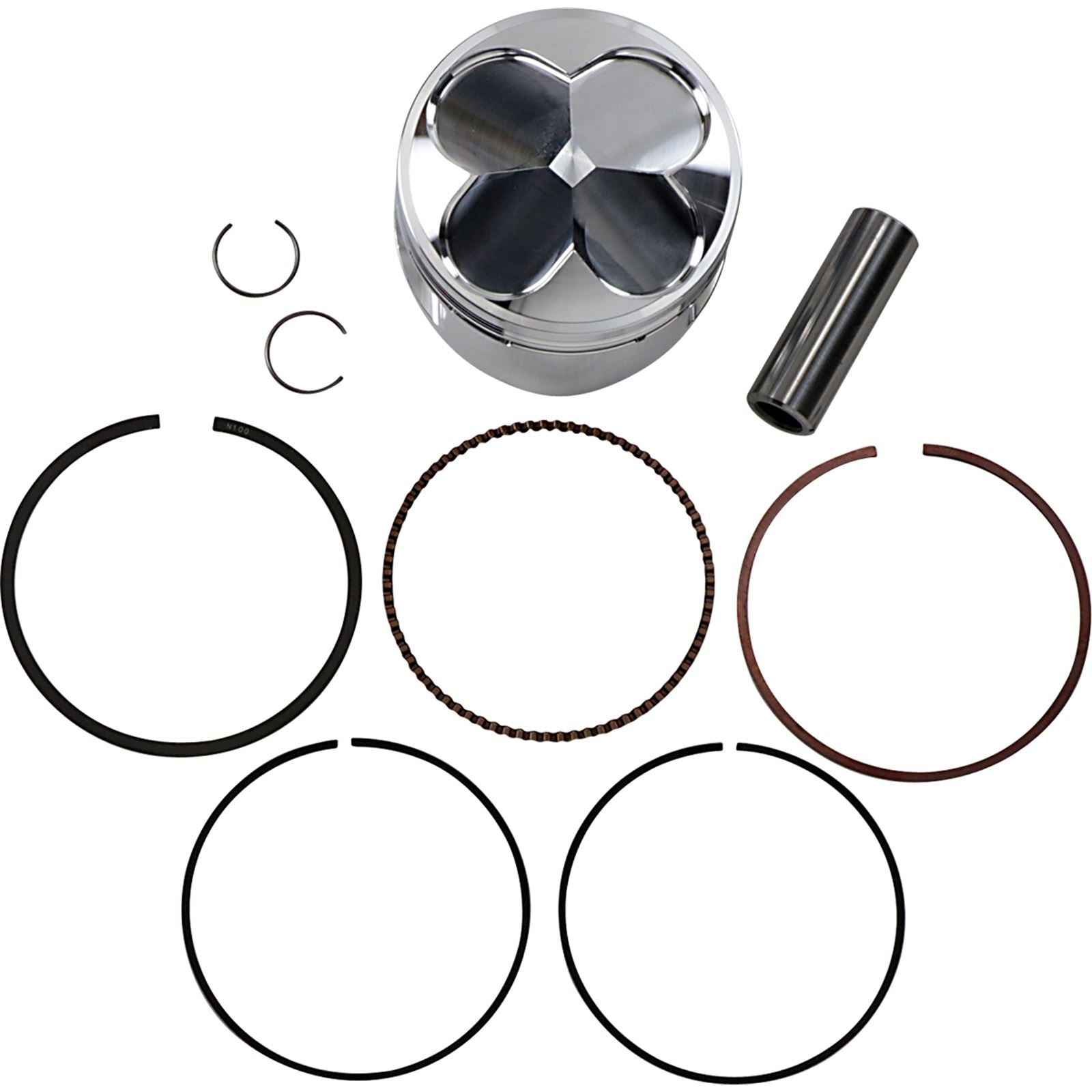 J.E. Pistons Piston Kit for Honda 177239_1049789