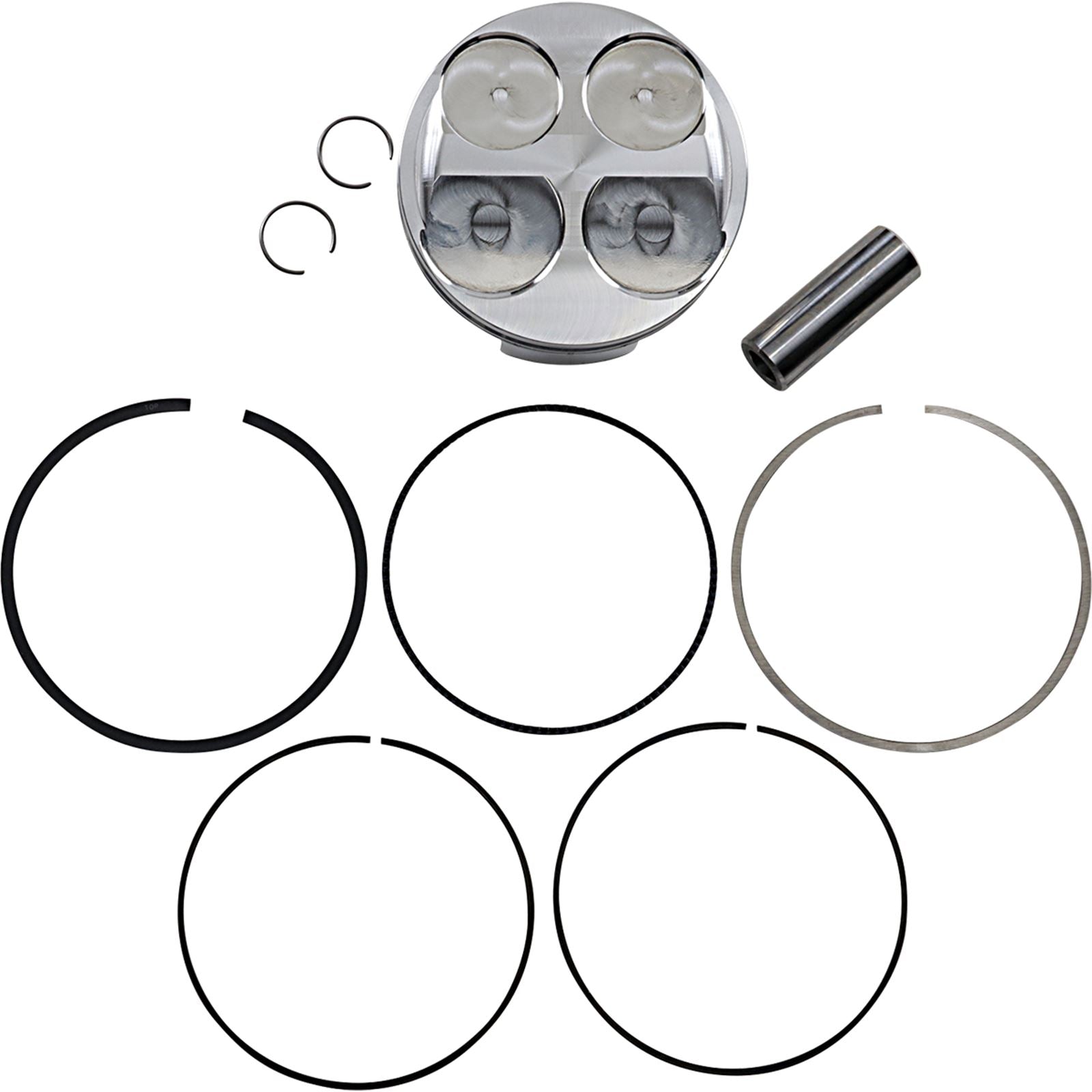 J.E. Pistons Piston Kit for Honda 2006-2009, 2012 TRX450R 274190_1049854