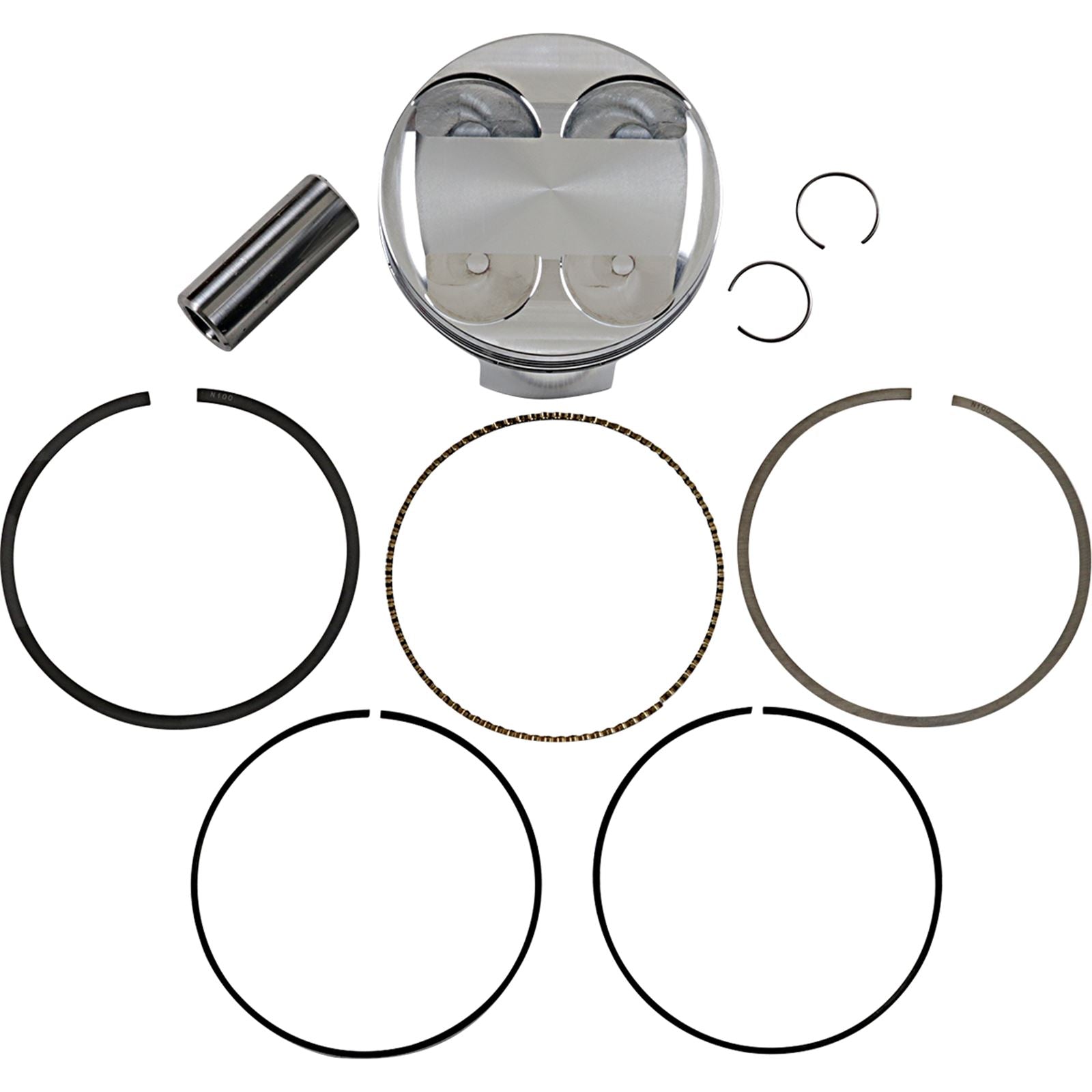 J.E. Pistons Piston Kit for Honda TRX450R Sportrax 2004-2005 284679_1049860