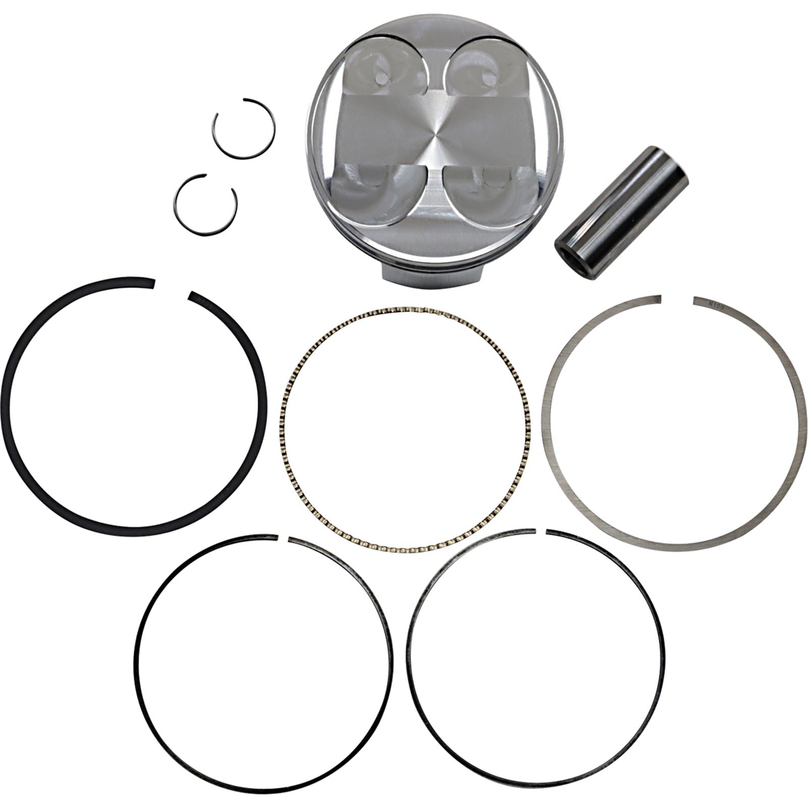 J.E. Pistons Piston Kit for Honda 2004-2005 TRX450R Sportrax 284680_1049861