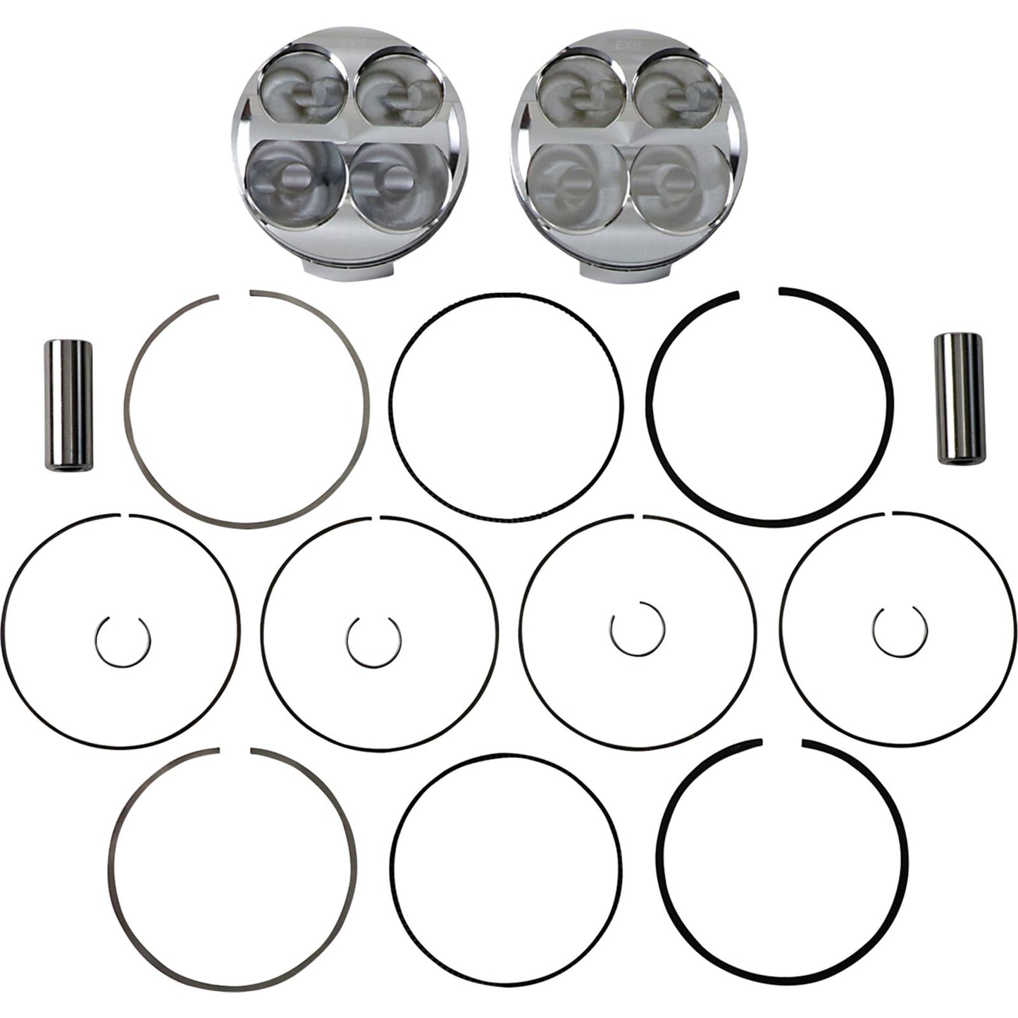 J.E. Pistons Piston Kit for Polaris 2011-2014 RZR XP 900 EFI 4x4 306373_1049824
