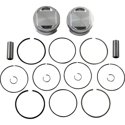 J.E. Pistons Piston Kit - 107" for Twin Cam 317211_1049831