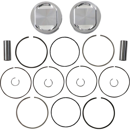 J.E. Pistons Piston Kit - 107" for Twin Cam 317212_1049832