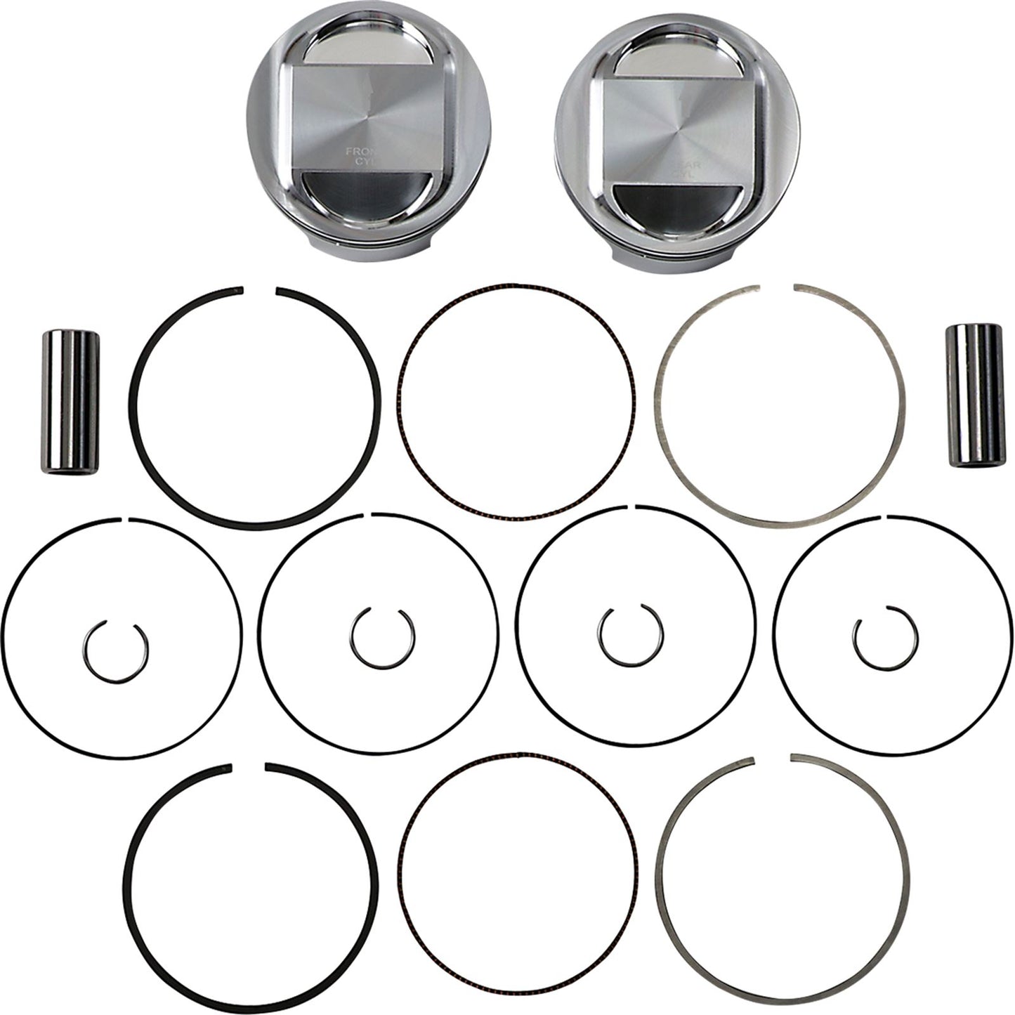 J.E. Pistons Piston Kit - 95" for Twin Cam 324716_1049833