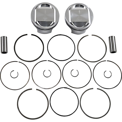 J.E. Pistons Piston Kit - 98" for Twin Cam 324722_1049835