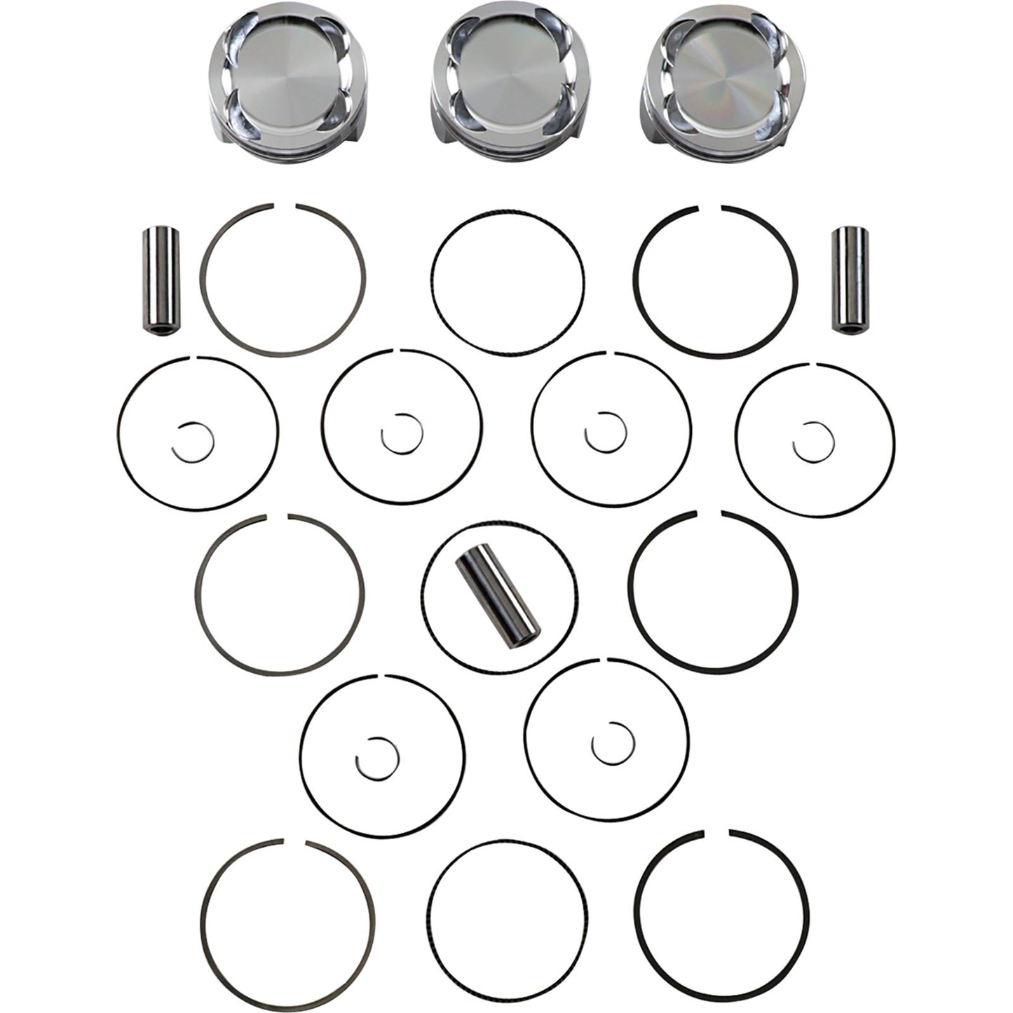 J.E. Pistons Piston Kit for Yamaha 2016-2019 YXZ 1000R 345192_1049770