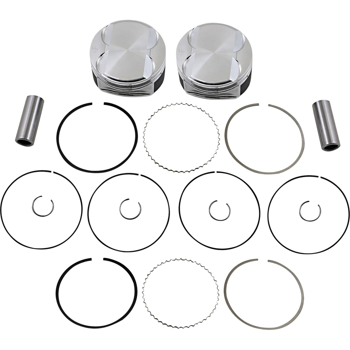 J.E. Pistons Piston Kit - M8 for Harley-Davidson 370243_1049968