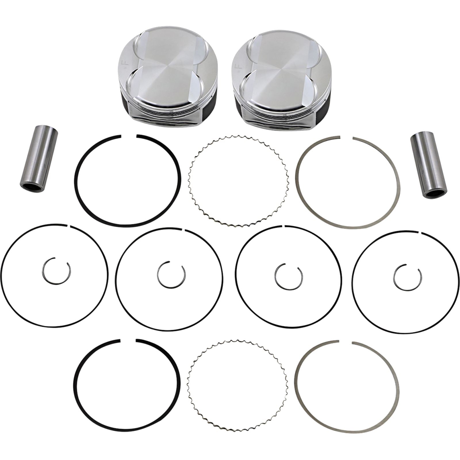 J.E. Pistons Piston Kit - M8 for Harley-Davidson 370243_1049968