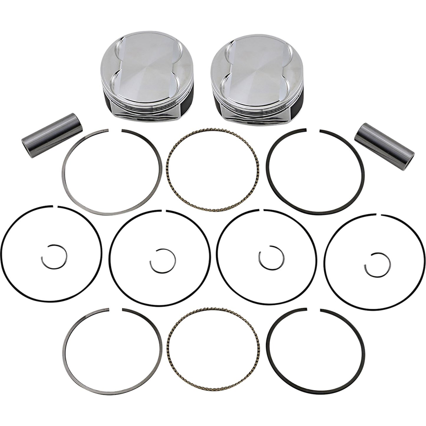J.E. Pistons Piston Kit - M8 for Harley-Davidson 370244_1049897