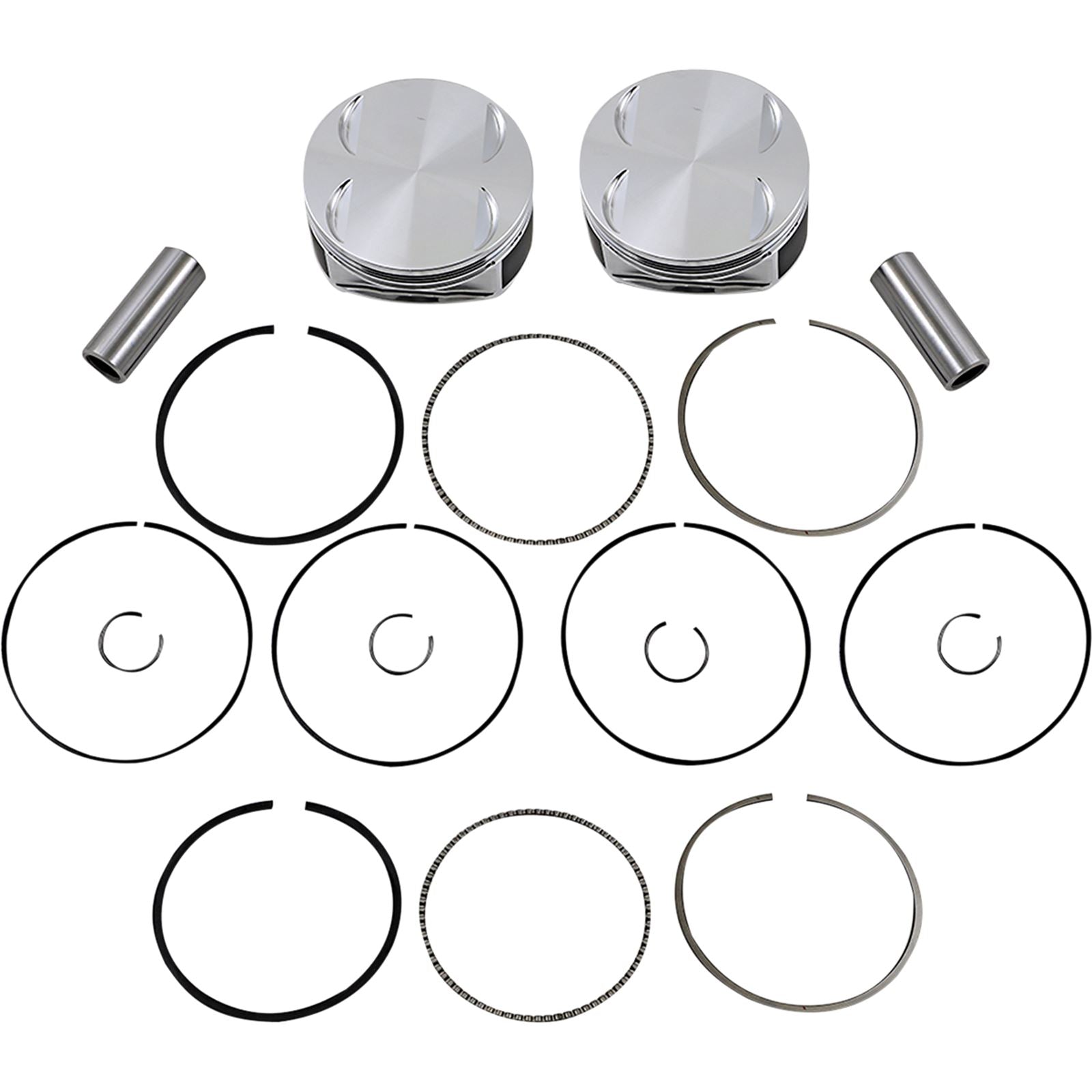 J.E. Pistons Piston Kit - M8 for Harley-Davidson 370251_1049910