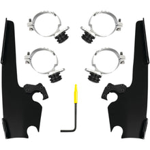 Memphis Shades Fats/Slim Winshield Trigger Lock Complete Mount Kit - Black - XL MEB2054_1049934