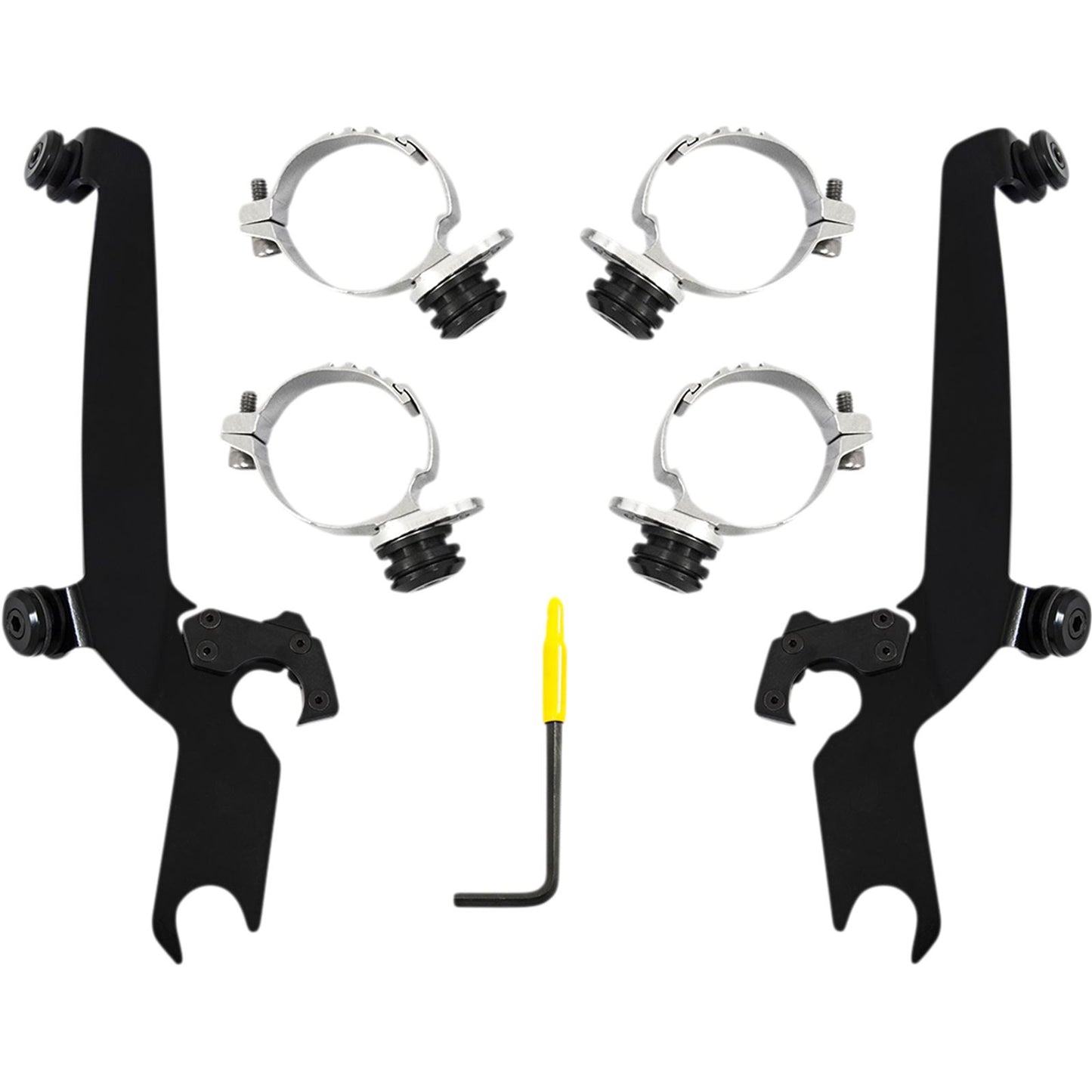 Memphis Shades Sportshield Trigger Lock Complete Mount Kit - Black - XL MEB2055_1049936