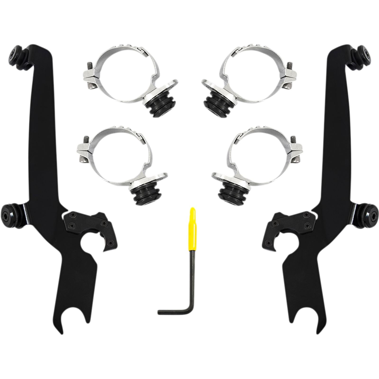 Memphis Shades Sportshield Trigger Lock Complete Mount Kit - Black - XL MEB2055_1049936