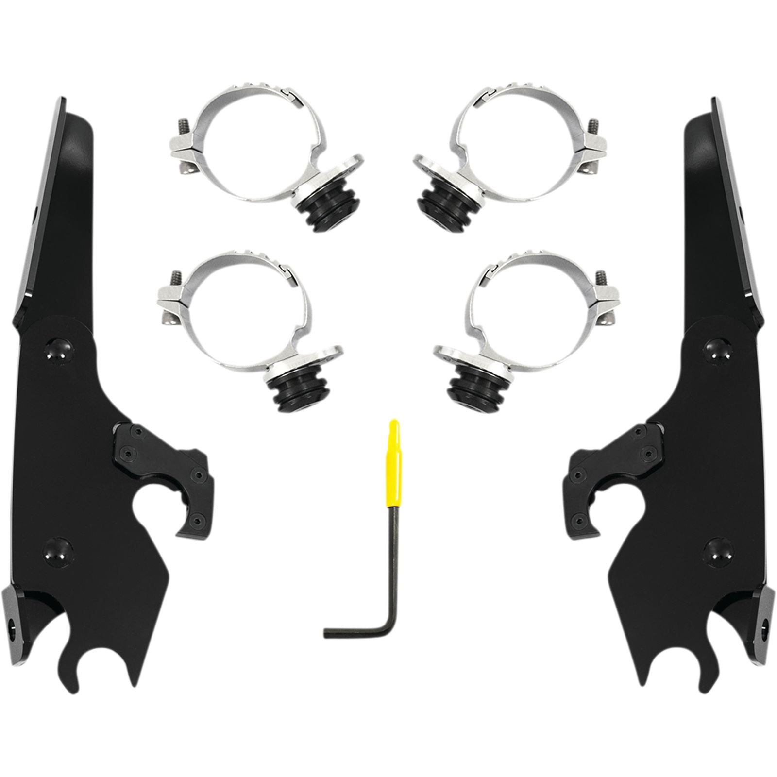 Memphis Shades Batwing - Mounting Kit - Black - XL MEB2056_1049938