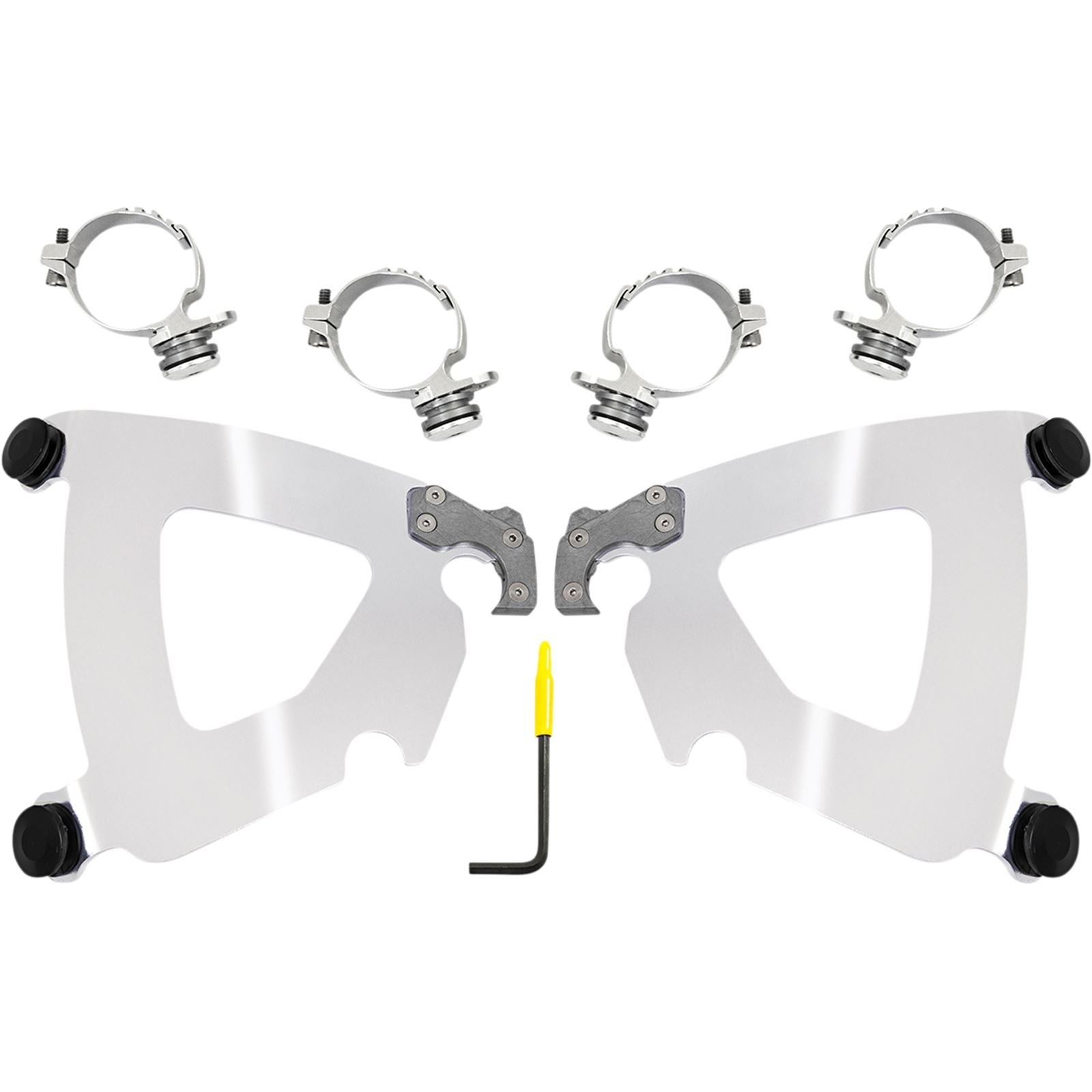 Memphis Shades Road Warrior Trigger-Lock Mounting Kit - Black - XL MEB2059_1049869