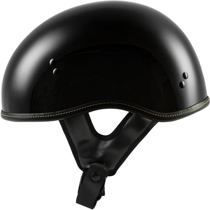 Highway 21 .357 Solid Half Helmet - Gloss Black_1008816