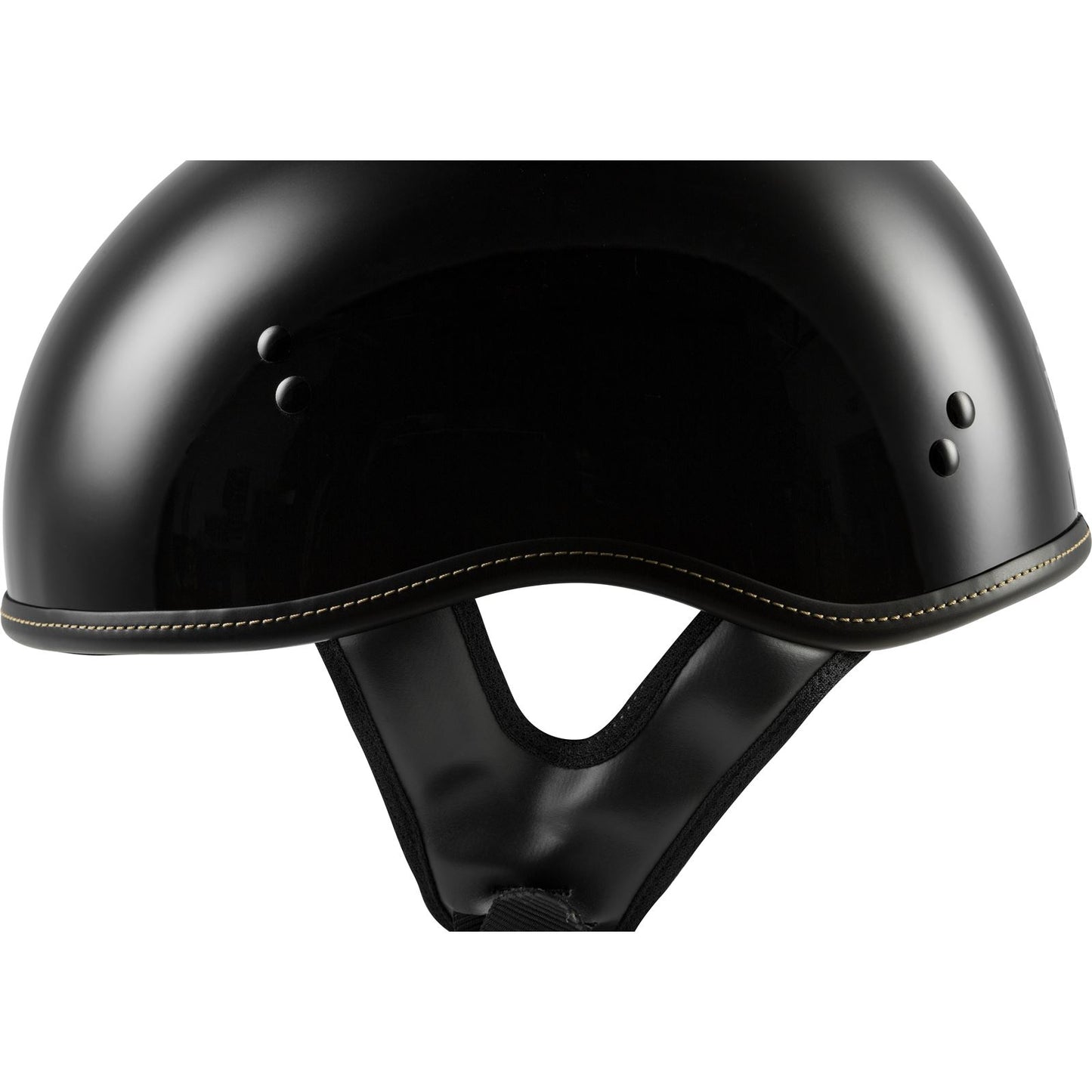 Highway 21 .357 Solid Half Helmet - Gloss Black_1008818