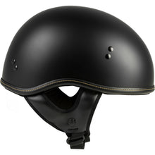 Highway 21 .357 Solid Half Helmet Matte Black Large 77-1101L_1008821