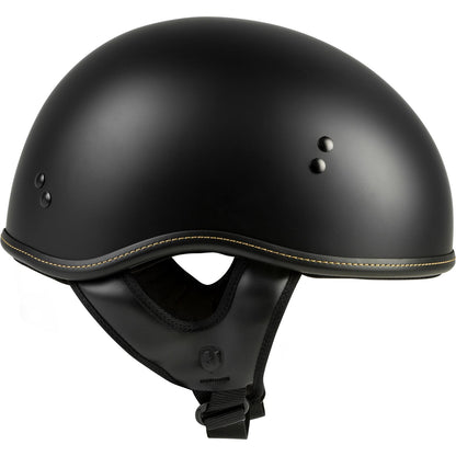 Highway 21 .357 Solid Half Helmet Matte Black Medium 77-1101M_1008850