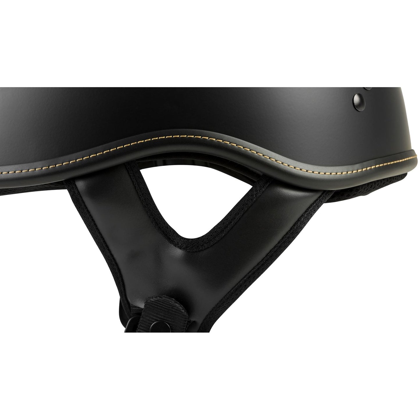 Highway 21 .357 Solid Half Helmet Matte Black Medium 77-1101M_1008851