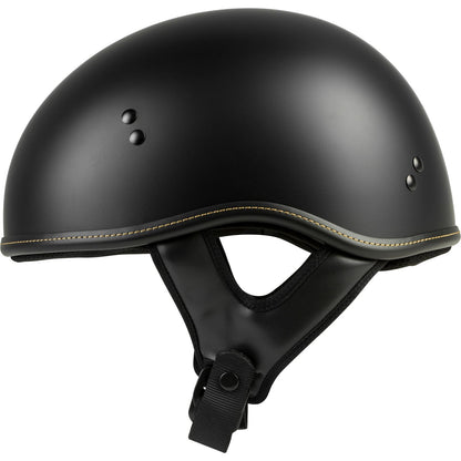 Highway 21 .357 Solid Half Helmet Matte Black X-Small 77-1101XS_1008856