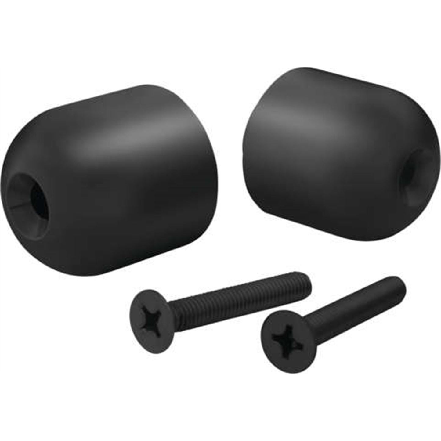 Show Chrome Handlebar Weights for Can-Am - Black 41-181BK_983154