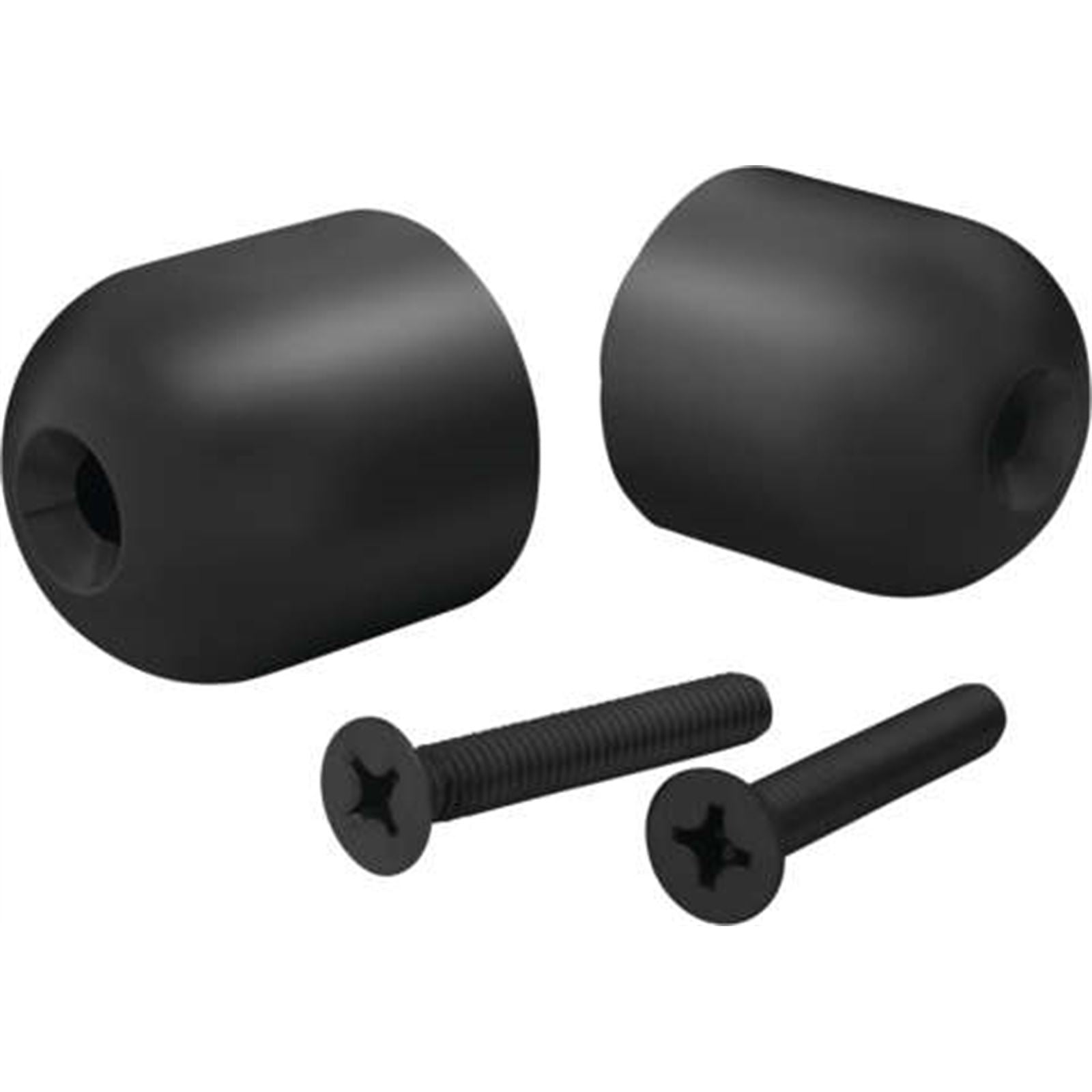 Show Chrome Handlebar Weights for Can-Am - Black 41-181BK_983154