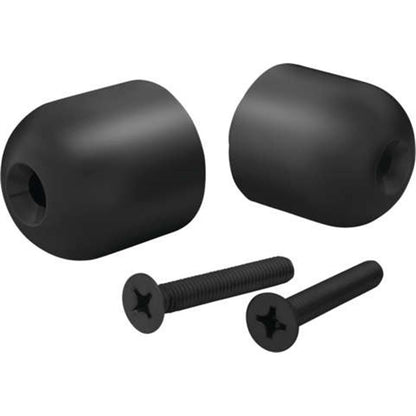 Show Chrome Handlebar Weights for Can-Am - Black 41-181BK_983154