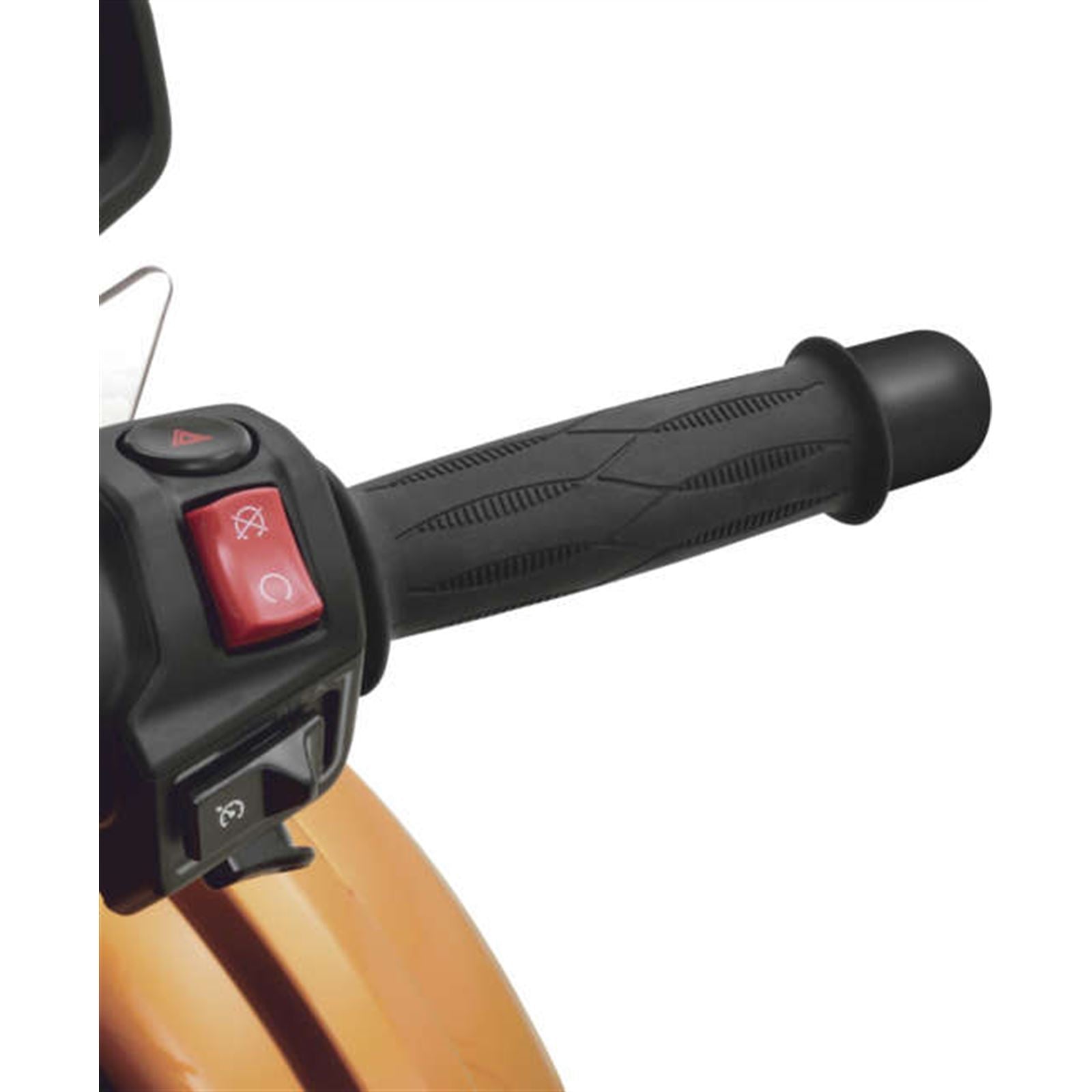 Show Chrome Handlebar Weights for Can-Am - Black 41-181BK_983153