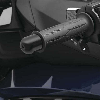 Show Chrome Handlebar Weights for Can-Am - Black 41-181BK_983144