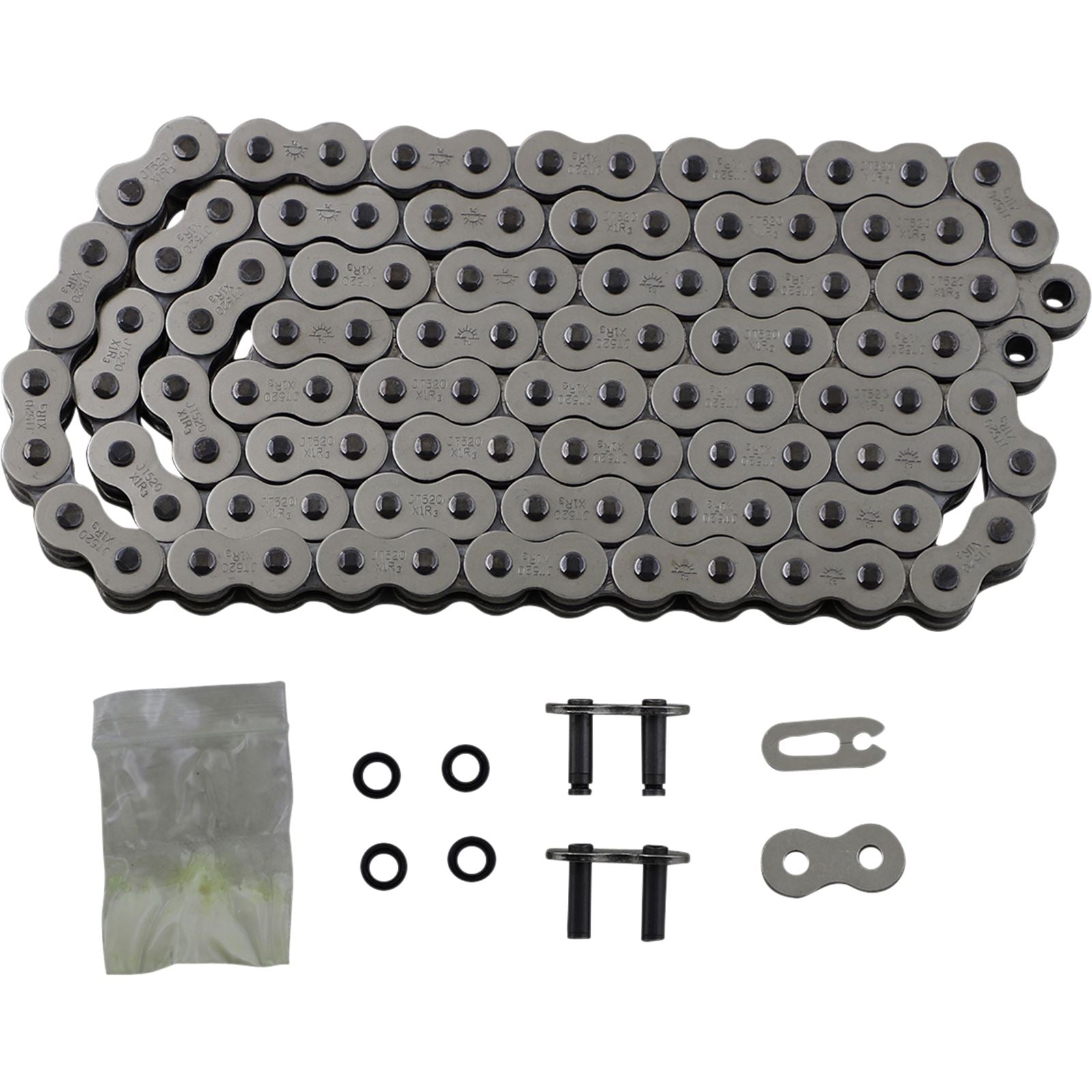 JT Sprockets 520 X1R3 Chain - Nickel - 110 Link JTC520X1R3NN110_1050208