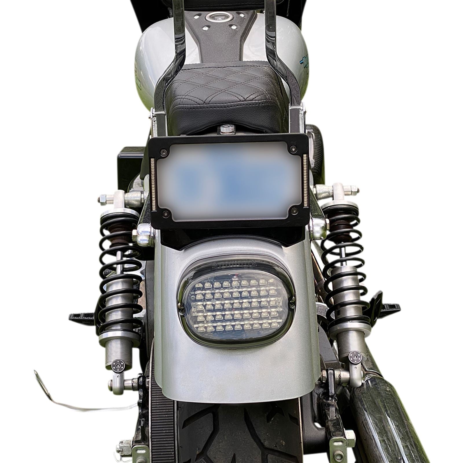 Custom Dynamics Taillight - Top Window - Smoke for Harley-Davidson CD-TL-TW-S_1050264