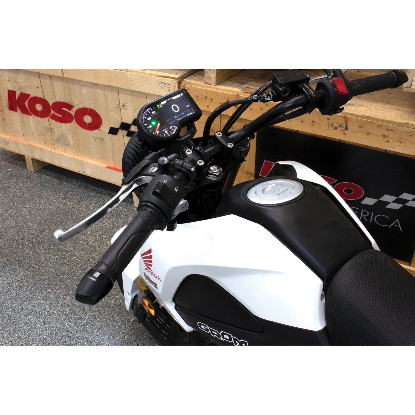 Koso RX-3 Gauge - Black BA071000_794953