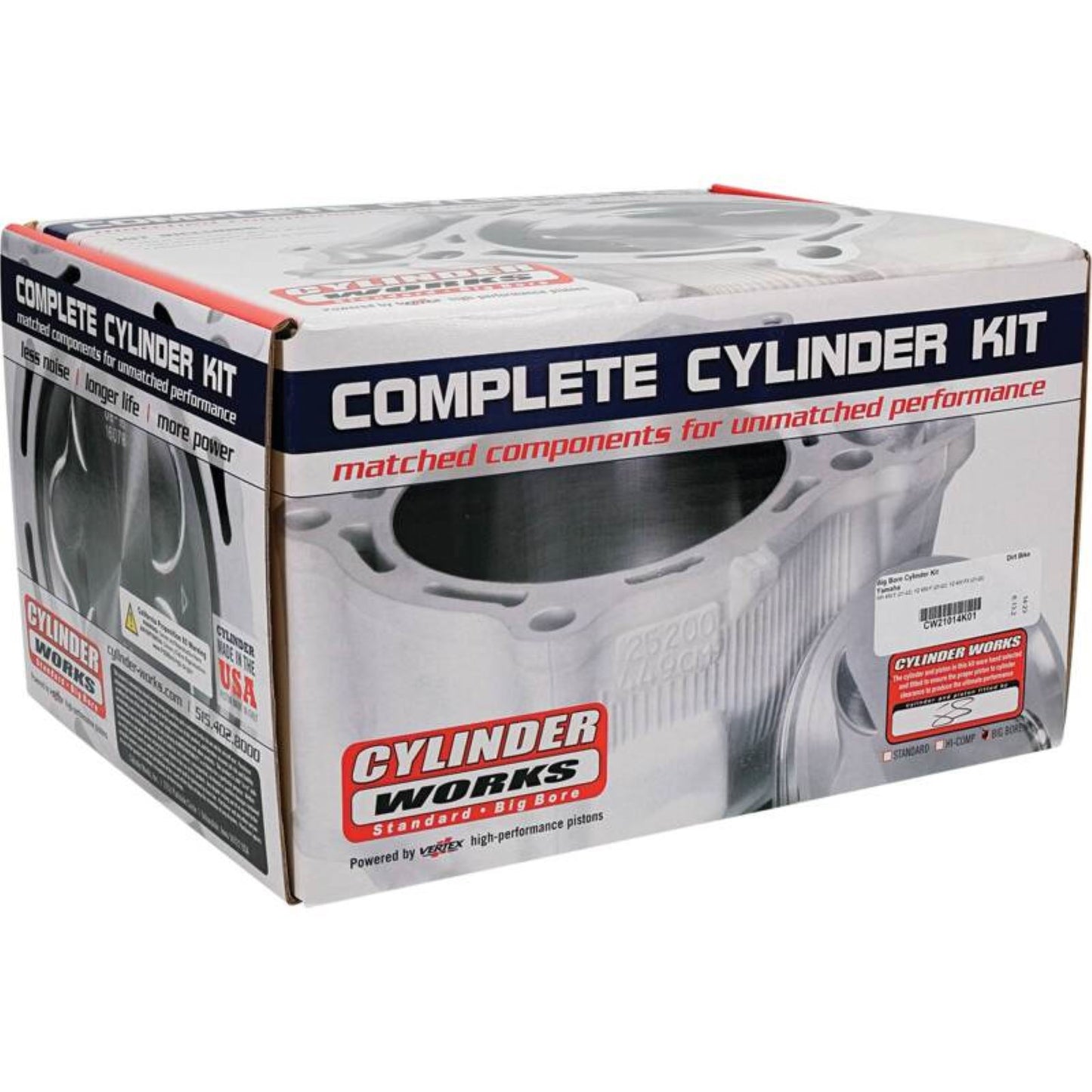 Cylinder Works Cylinder Kit BB 99.00/+2.0 12.8:1 Compatible with Yamaha [MPN: CW21014K01]_1618352