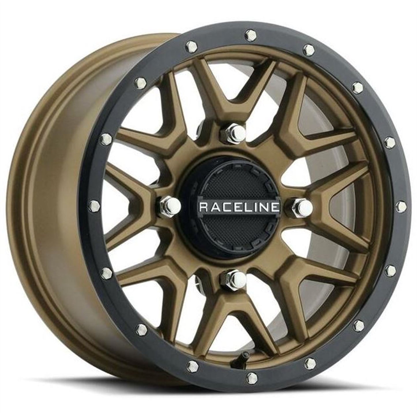 Raceline Krank Wheel 15X7 4/156 5+2 (+10MM) Black/Bronze A94BZ-57056+10_838520