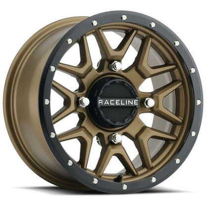 Raceline Krank Wheel 15X7 4/156 5+2 (+10MM) Black/Bronze A94BZ-57056+10_838520
