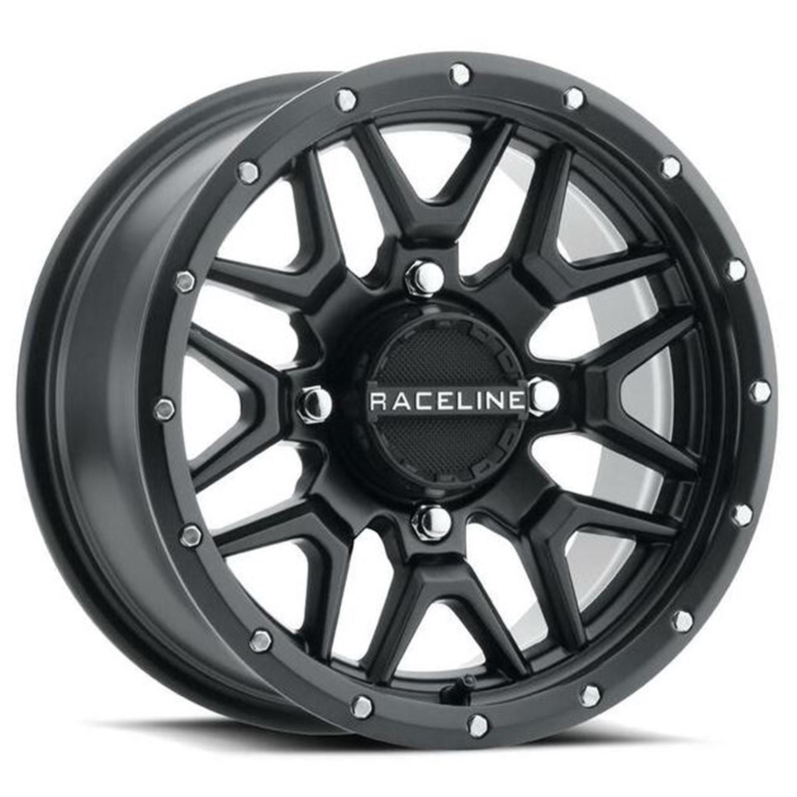 Raceline Krank Wheel 15X7 4/137 5+2 (+10MM) Black A94B-57037+10_838518