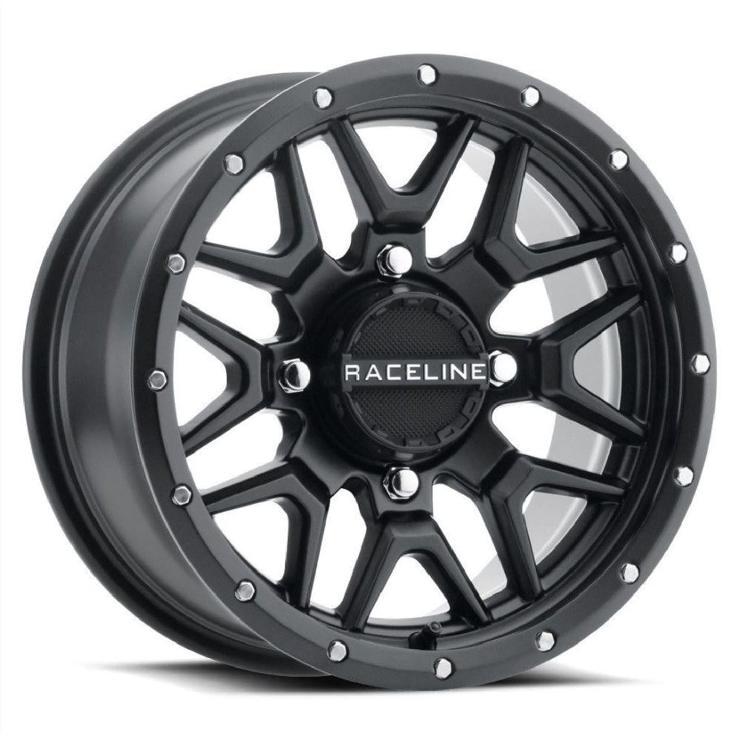 Raceline Krank Wheel 15X7 4/156 5+2 (+10MM) Black A94B-57056+10_838521