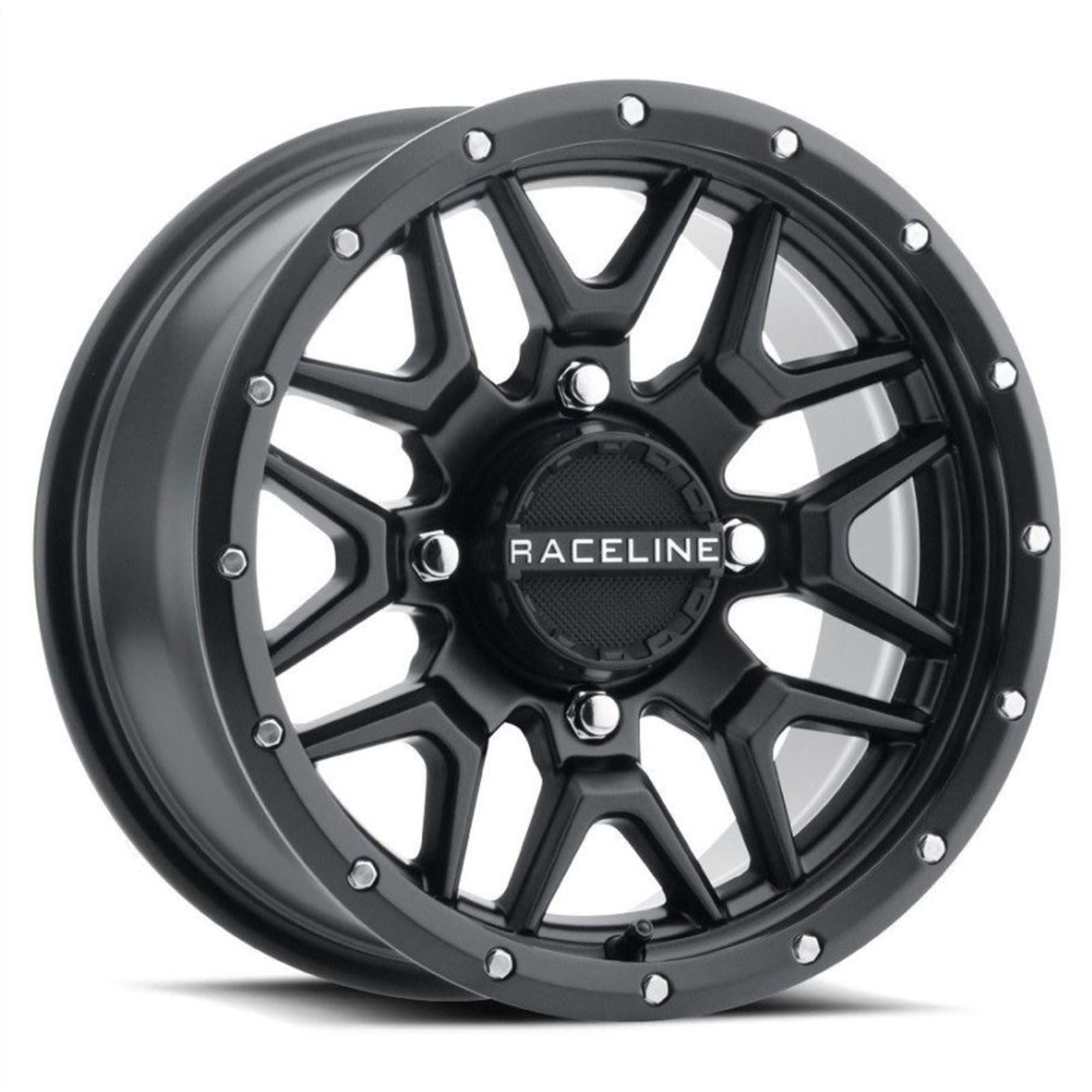 Raceline Krank Wheel 15X7 4/156 5+2 (+10MM) Black A94B-57056+10_838521