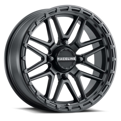 Raceline Krank XL Wheel 18X7 4/137 3.5+3.5 (0MM) Black [MPN: A11B-87037-00]_1696302