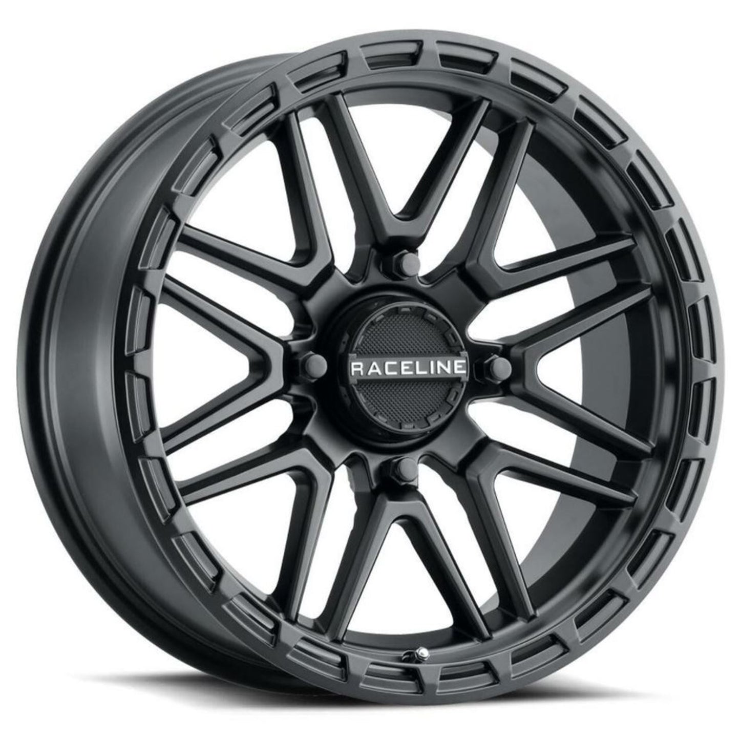 Raceline Krank XL Wheel 18X7 4/156 3.5+3.5 (0MM) Black A11B-87056-00_838529