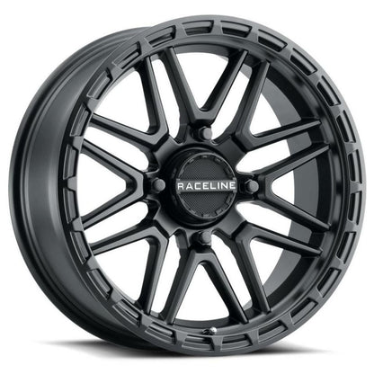 Raceline Krank XL Wheel 18X7 4/156 3.5+3.5 (0MM) Black A11B-87056-00_838529